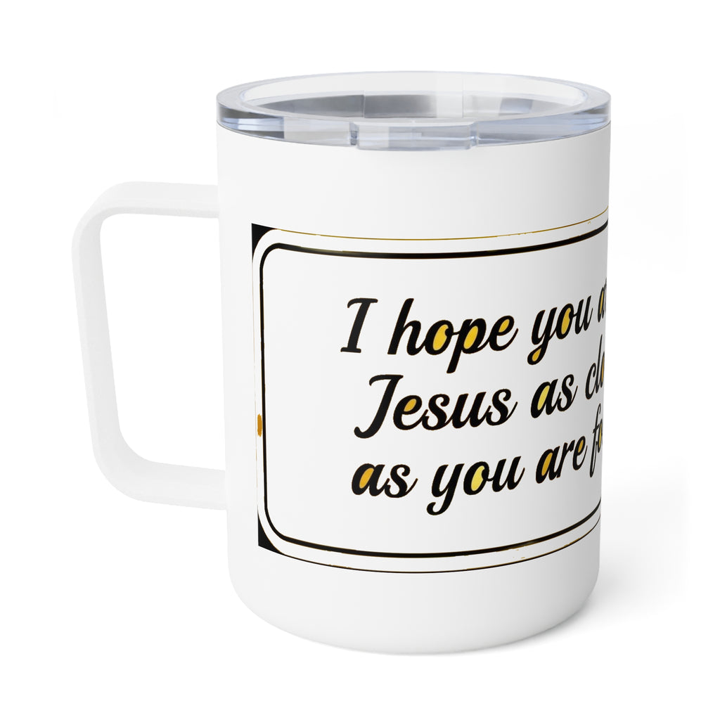 Following Jesus Insulated Coffee Mug 10oz (NSW)