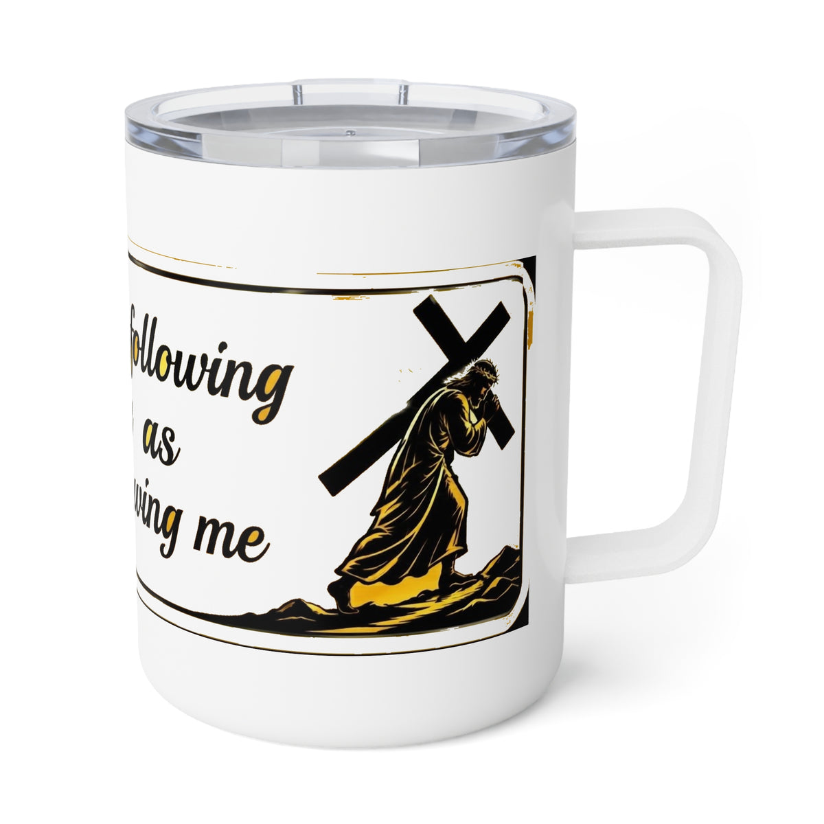 Following Jesus Insulated Coffee Mug 10oz (NSW)