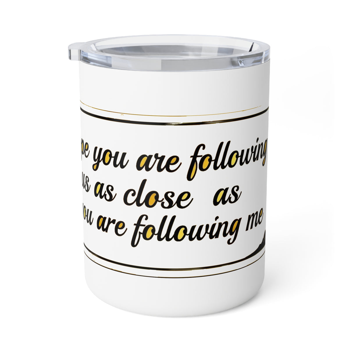 Following Jesus Insulated Coffee Mug 10oz (NSW)