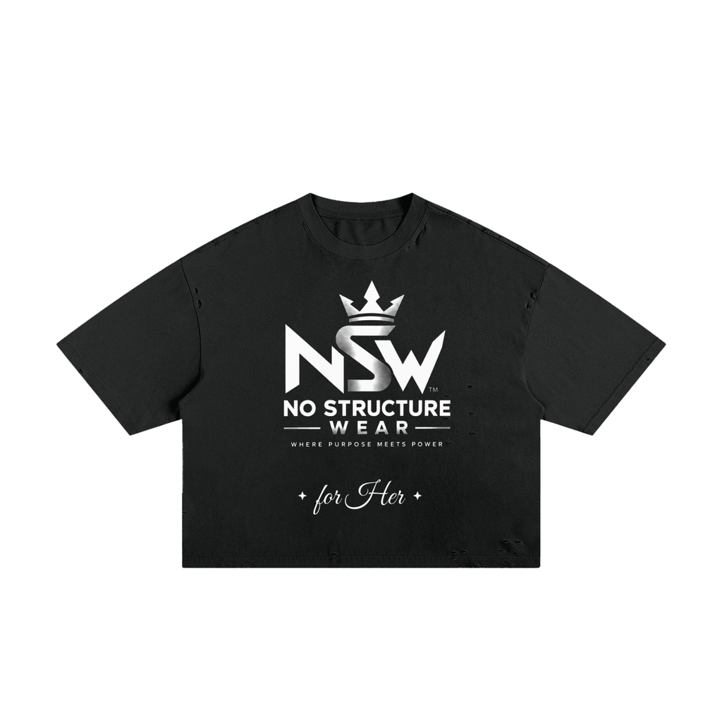 NSW Classic Frayed Boxy Tee